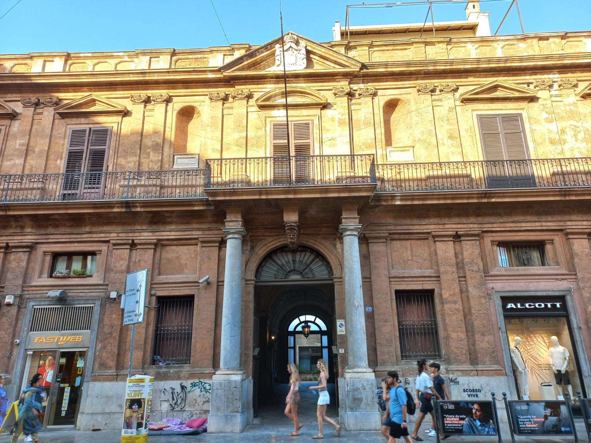 Al Palazzo Del Principe Al Massimo Leilighet Palermo Eksteriør bilde